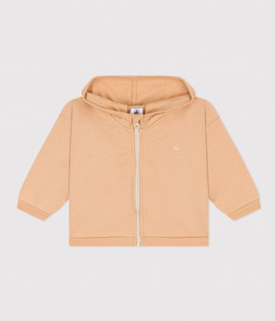 Sweatshirt à capuche en molleton bébé