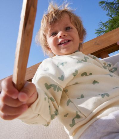 Sweatshirt en molleton imprimé bébé