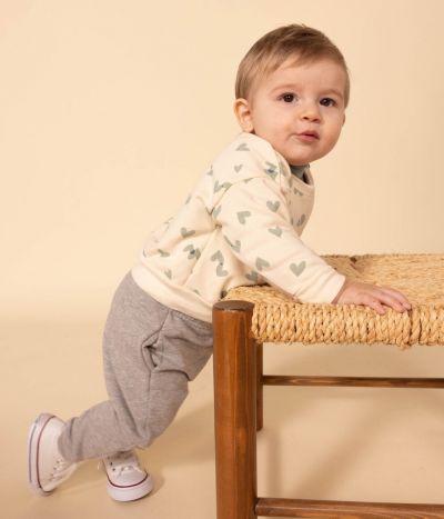 PANTALON EN MOLLETON BÉBÉ