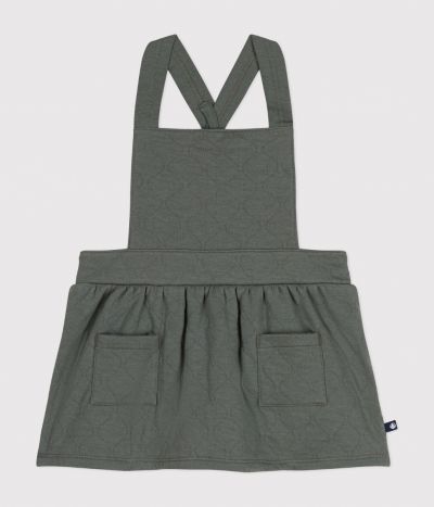 Robe sans manche en tubique matelassé bébé