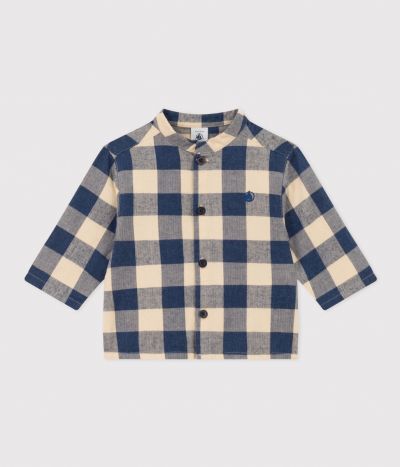 Chemise en flanelle à carreaux bébé