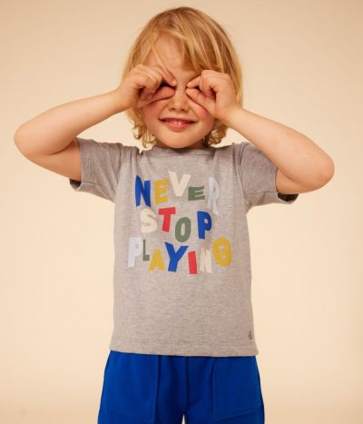 Tee-shirt imprimé en jersey léger enfant garçon