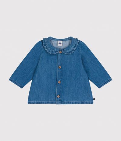 Blouse en denim léger bébé