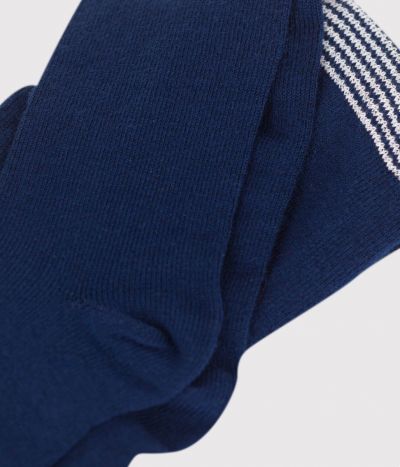 Collant uni en jersey de coton uni bébé