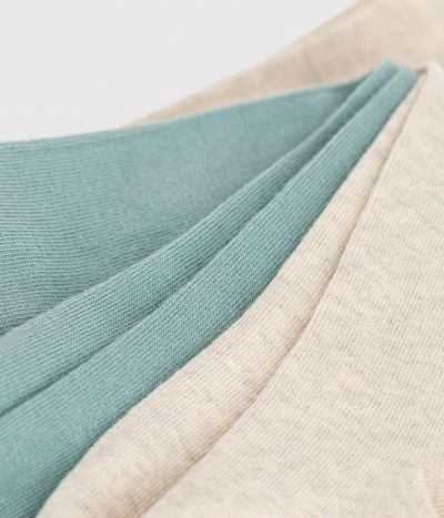 Lot de 2 paires de collants en jersey de coton enfant