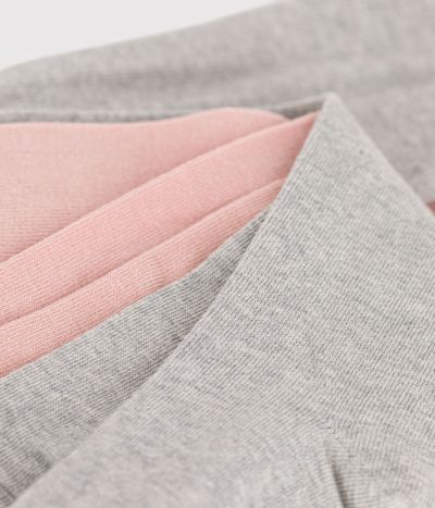 Lot de 2 paires de collants en jersey de coton enfant