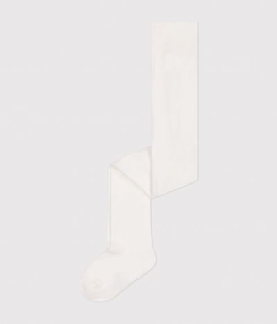 Collant uni en jersey de coton uni bébé
