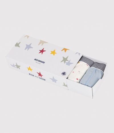 Lot de 5 boxers espace en coton enfant