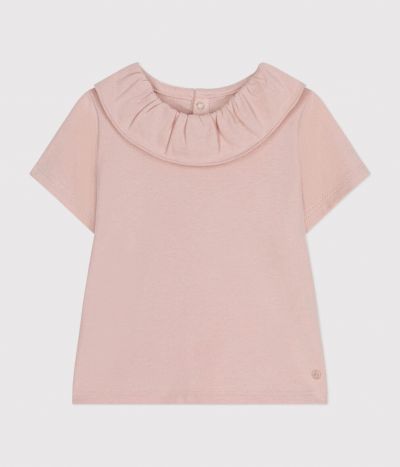 Blouse manches courtes en jersey bébé
