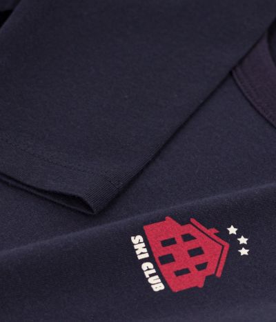 Tee-shirt manches longues en coton enfant fille / garçon