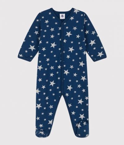 Pyjama bébé étoiles phosphorescentes en molleton