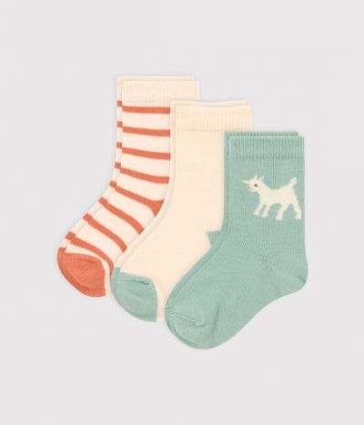 Lot de 3 paires de chaussettes bébé