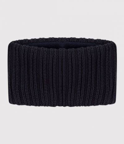 Snood en tricot doublé en polaire enfant garçon-fille