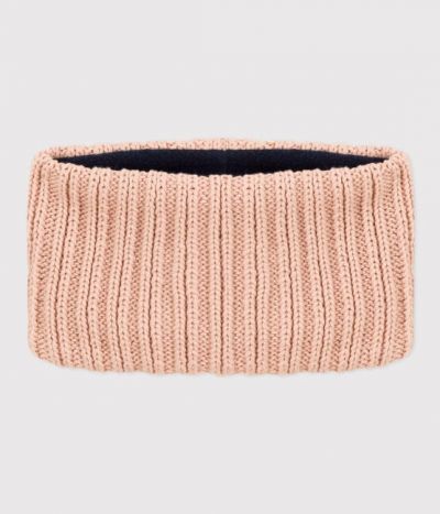 Snood en tricot doublé en polaire enfant garçon-fille