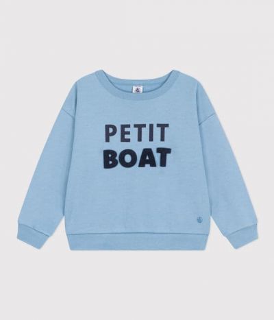 Sweatshirt imprimé en molleton enfant fille / garçon