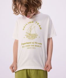 Tee-shirt enfant manches courtes en coton