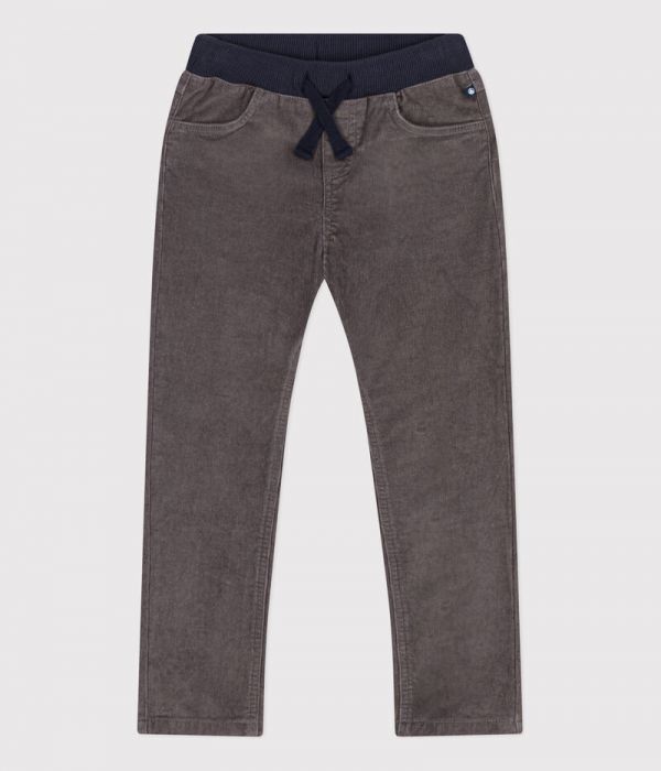 Pantalon droit en velours moyen enfant fille / garçon