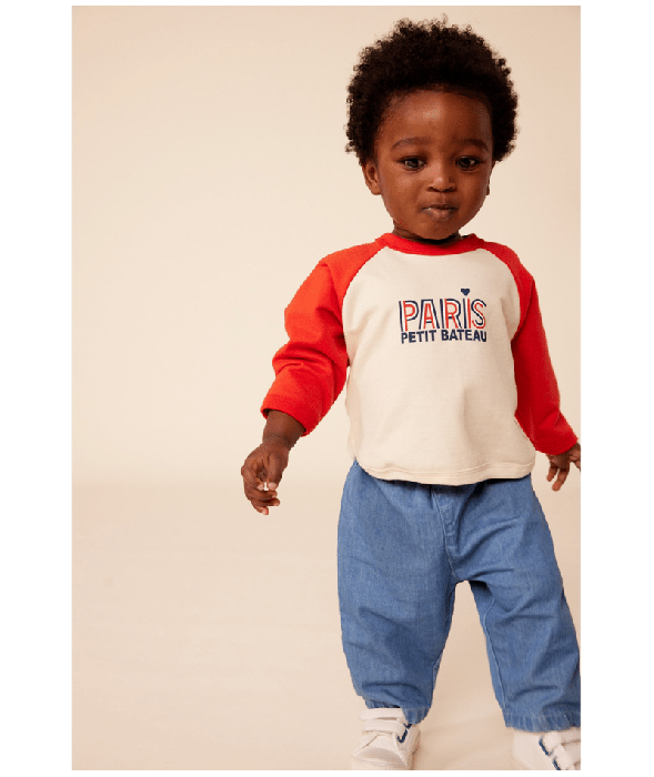 PANTALON BÉBÉ EN DENIM LÉGER