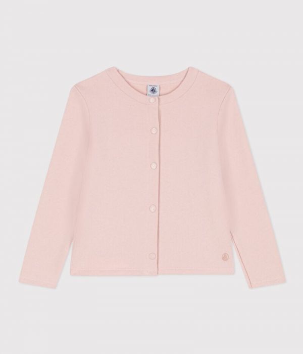 Cardigan en molleton enfant fille