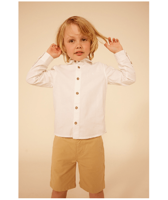 Bermuda en toile de coton enfant  garçon