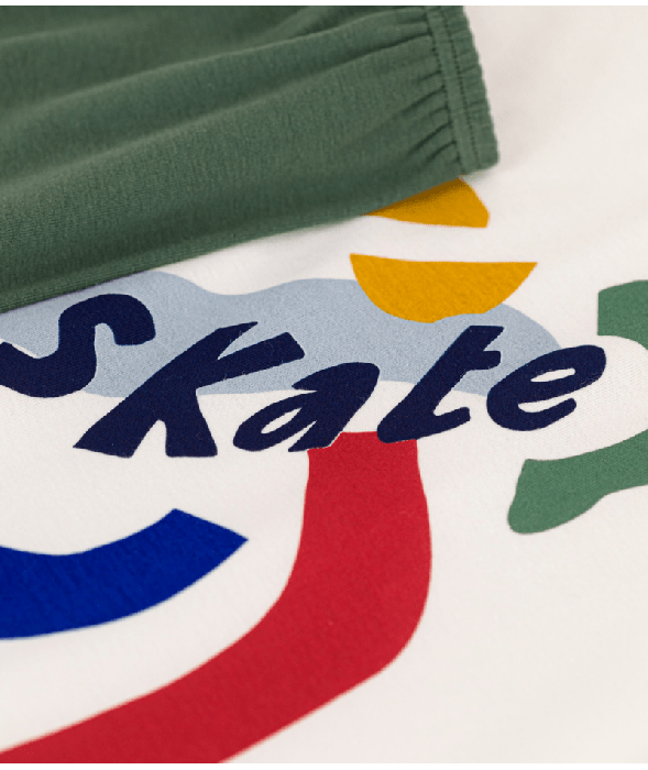 Pyjama short uni en coton enfant