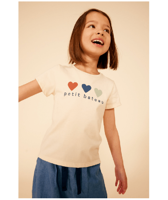 Tee-shirt en jersey léger enfant fille