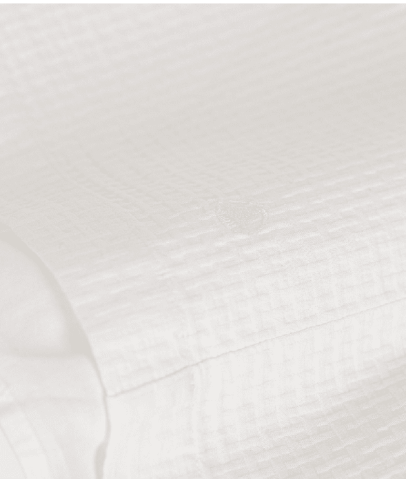 Robe sans manche en coton façonné enfant fille