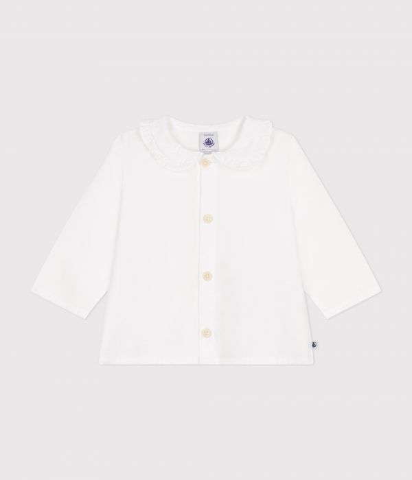 Blouse en coton piqué bébé