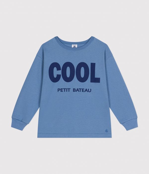 Tee-shirt manches longues en jersey fin enfant garçon