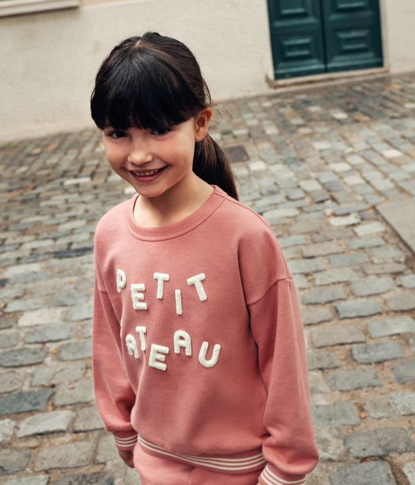 Sweatshirt en molleton enfant fille / garçon