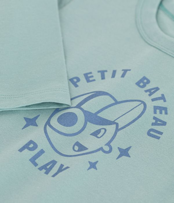 Tee-shirt manches longues en jersey fin enfant garçon