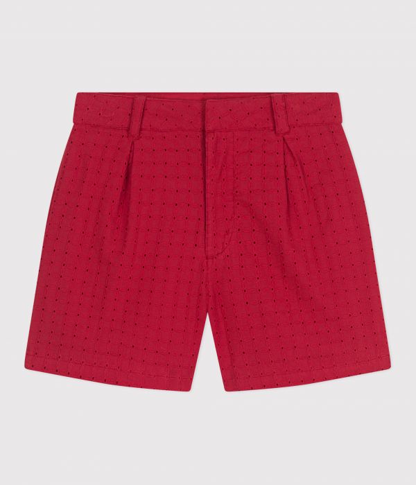 Short enfant en coton