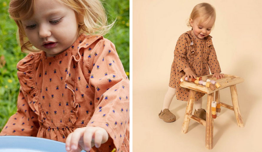 L’Élégance Bio : La Robe Enchantée pour Bébé, le Choix Incontournable