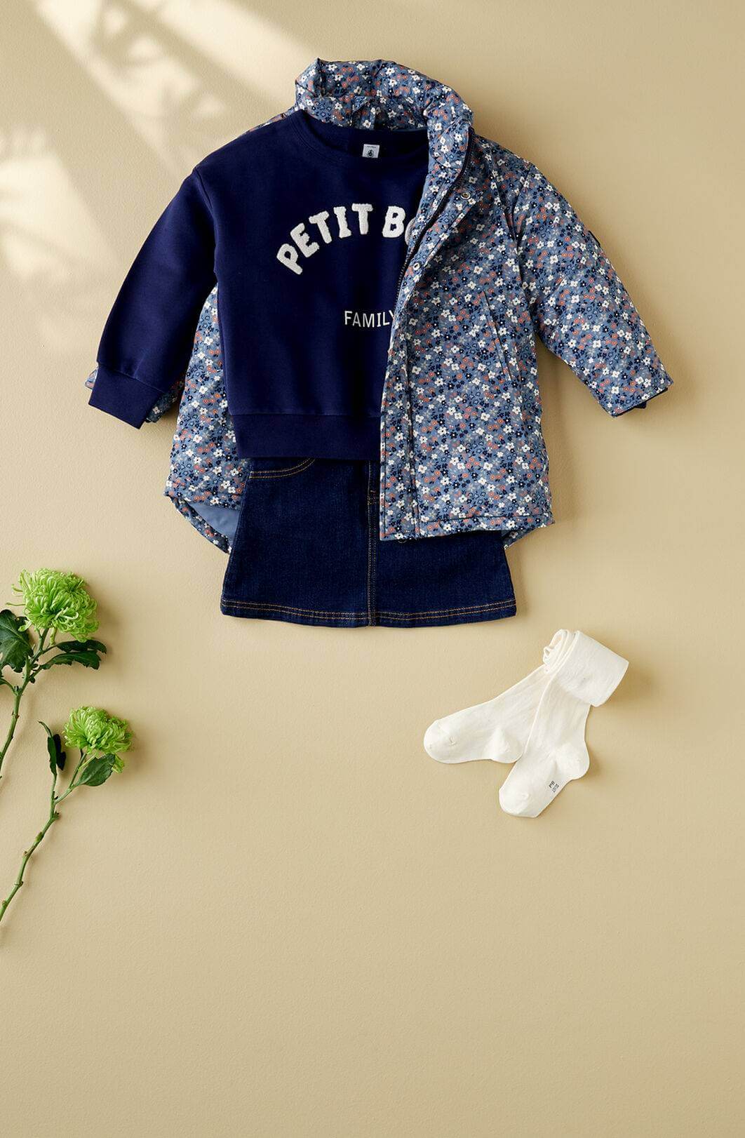 Petit Bateau Jegging Bébé Fille En Coton Élasthanne Ultra Confortable – Ceinture Milleraies Iconique