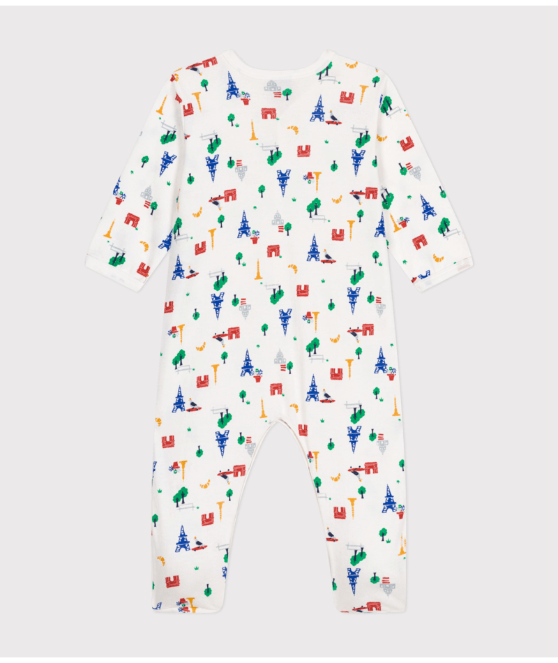 Pyjama imprimé Paris en coton bébé